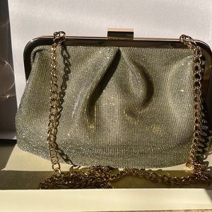 Gold/Silver/Pewter Evening Bag